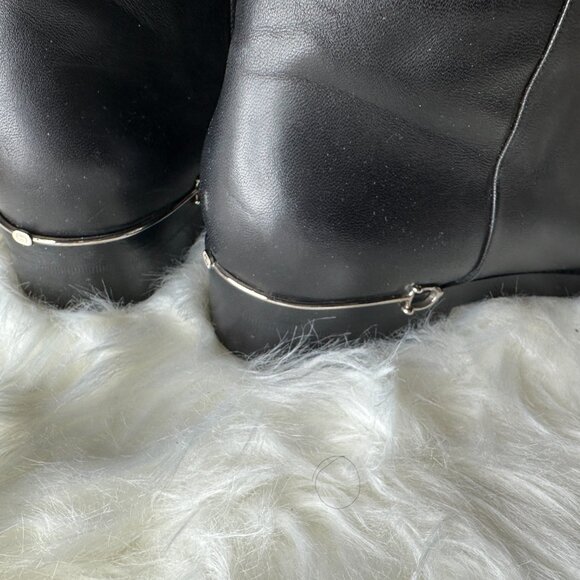 GUCCI KNEE HIGH HORSESHOE BOOTS *NARROW* ✨ AUTHENTIC ✨ - Picture 4 of 13